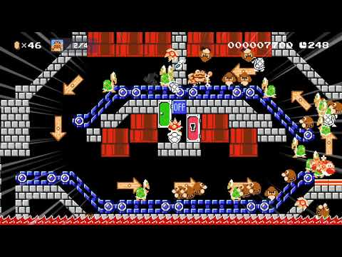 グルグルスイッチ by beard0g - Super Mario Maker 2 - No Commentary 1ca