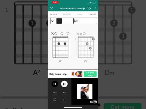Slovak band-lasko moja (akordy tutorial)