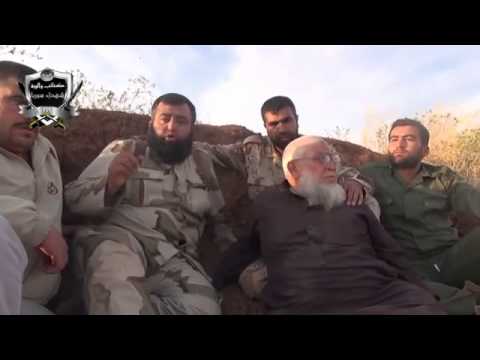 كلمة لحسن الدغيم في محيط مطار أبو الظهور خلال معركة الخندق