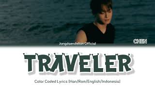 Download lagu Chen (첸) - Traveler Color Coded Lyrics (Han/Rom/English/Indonesia) mp3