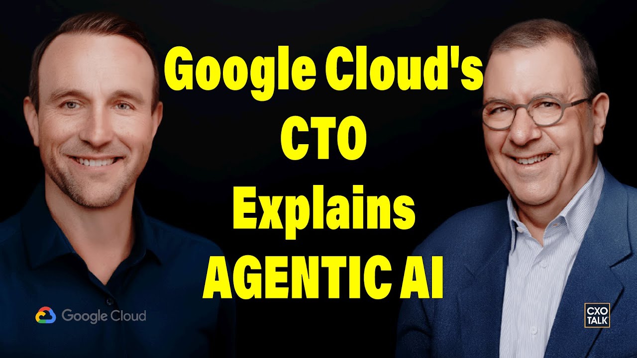 구글의 에이전트형 AI 전략이란 무엇인가? (구글 클라우드 CTO가 설명)