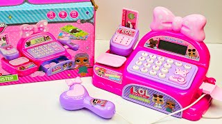 12 Minutes Satisfying with Unboxing little tikes pink cash register | ASMR unboxing cash register
