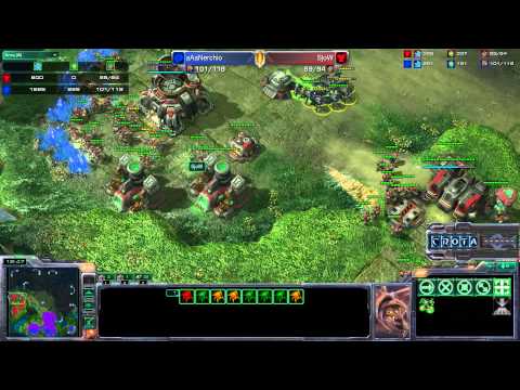 Nerchio (Z) vs Sjow (T) on Shattered Temple - SC842