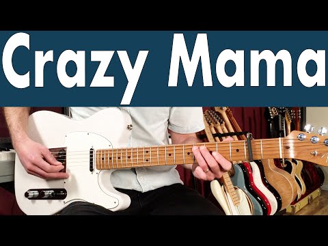 How To Play Crazy Mama On Guitar | J.J. Cale Guitar Lesson