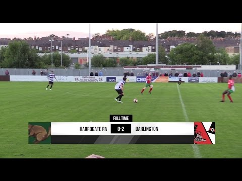 Harrogate RA 0-2 Darlington - Pre-Season Friendly - 2016/17