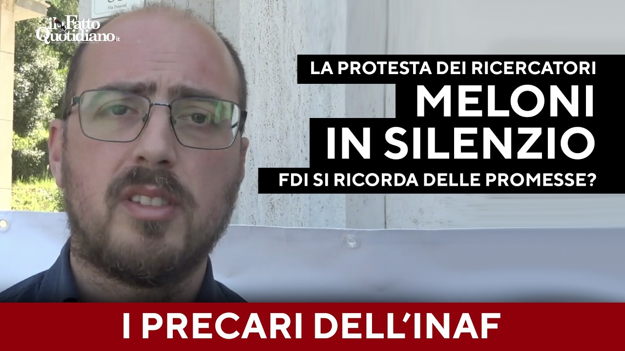 “Traditi da maggioranza e Bernini”. La protesta dei precari dell’Istituto nazionale di Astrofisica