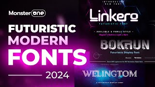 Futuristic Fonts 2024