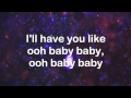 Usher - Scream (Lyrics on Screen)