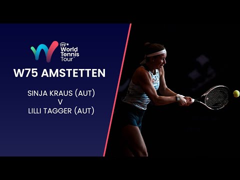 Sinja Kraus (AUT) v Lilli Tagger (AUT) | W75 Amstetten Final | Highlights | ITF