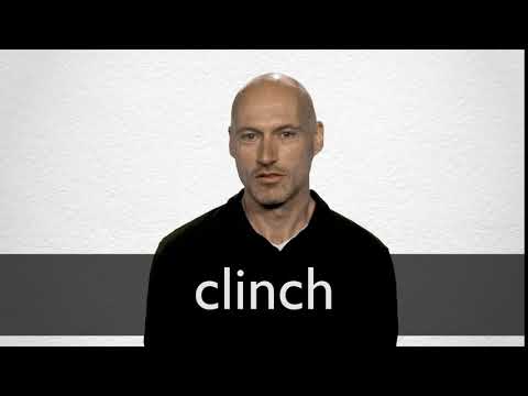 What is the meaning of clinch? - Question about English (US