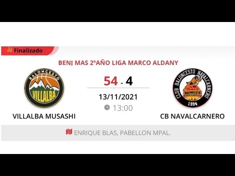 Benjamin masc 12 VILLALBA MUSASHI - NAVALCARNERO