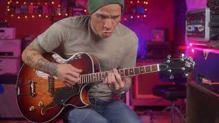 Video thumbnail for Eastwood TG-150 Tenor Guitar | Hollow-body Archtop by R.J. Ronquillo