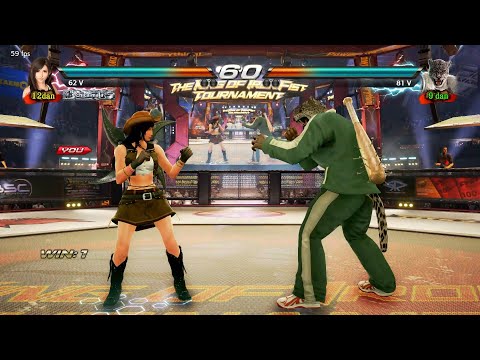 41_6 Tifa Josie ryona vs Armor King Oufit - Tekken 7 ( Uchiha x24 ) #tekken #matches #rtx2060 #julia