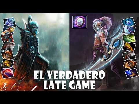 JUEGO ÉPICO PHANTOM ASSASSIN VS ANTI MAGE LATE GAME GODADICO DOTA