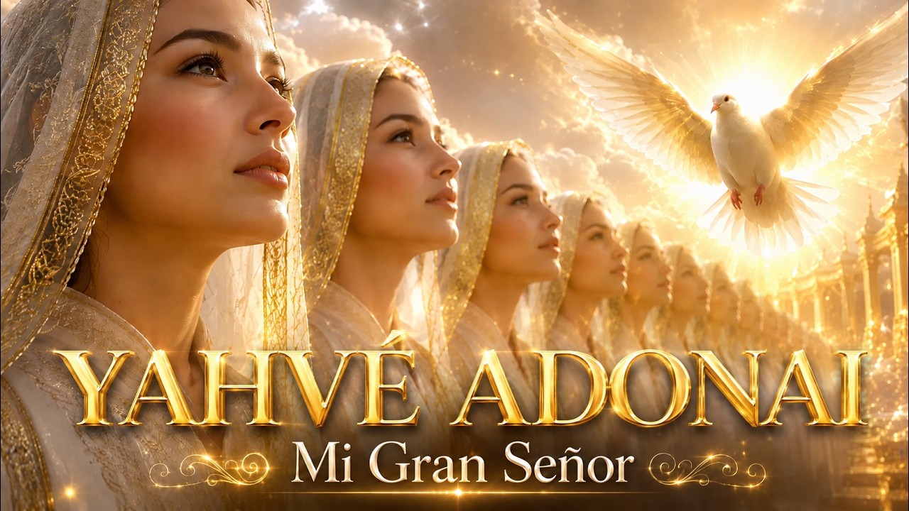 🔥ADONAI, MI GRAN SEÑOR 👑| SUMÉRGETE EN SU PRESENCIA 🕊️ |  Música Hebrea Mesiánica 🎶