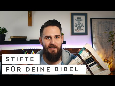 Die besten Stifte, um in der Bibel zu schreiben! (Stifte & Marker Review)