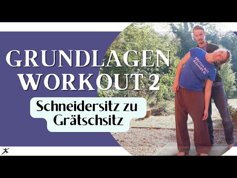 Schneidersitz zu Grätschsitz