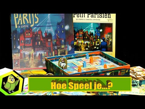Hoe speel je Parijs: De Lichtstad? Alle postkaarten uitgelegd! (#430 )