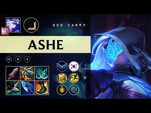 Ashe ADC vs Xayah - KR Diamond Patch 25.24