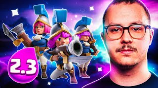 3 mousquetaires cycle à 2.3 d'élixir ! - Deck Guide by Ouahleouff