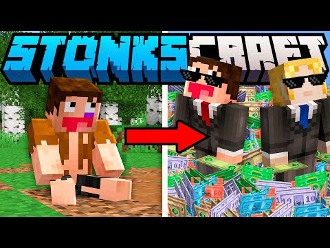 VEJA COMO GANHEI MUITO DINHEIRO NO STONKSCRAFT 2
