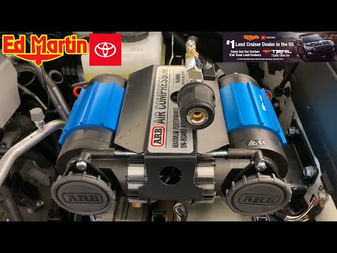 LC200-series upgrades: ARB Twin Air Compressor