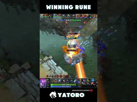 YATORO GOD AMPLIFY DMG RUNE COMEBACK #dota2 #dota2clips #dota2highlights #yatoro #drowranger