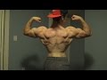 Teen bodybuilder back and biceps!