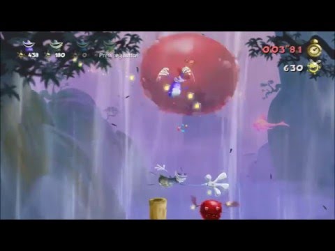 (IMPROVED) Rayman Legends Weekly Challenge Com. 28/12/15 - The Dojo (solo co-op)
