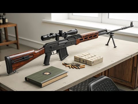 Dragunov SVD – The Legendary Soviet Sniper Rifle | History, Power & Battlefield Legacy