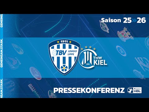 Press conference: TBV Lemgo Lippe - THW Kiel (14.12.2025)
