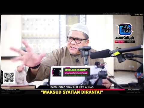 [Tazkirah]Maksud Syaitan Dirantai Semasa Ramadhan - Ustaz Shamsuri Haji Ahmad