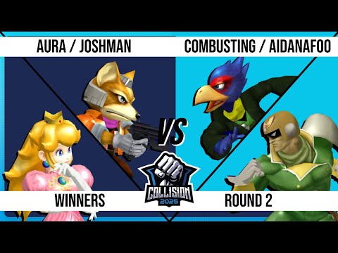 Collision 2025 - Pools - Aura / Joshman VS Combusting / Aidanafoo - Melee Doubles