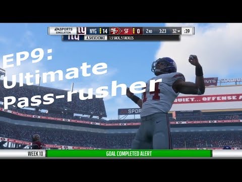Madden 18 Career mode [ROLB] ep9: Ultimate Pass-rusher