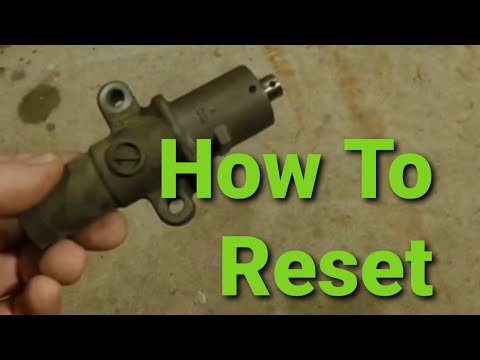How To Collapse and Reset a Hydraulic Timing Belt  Tensioner