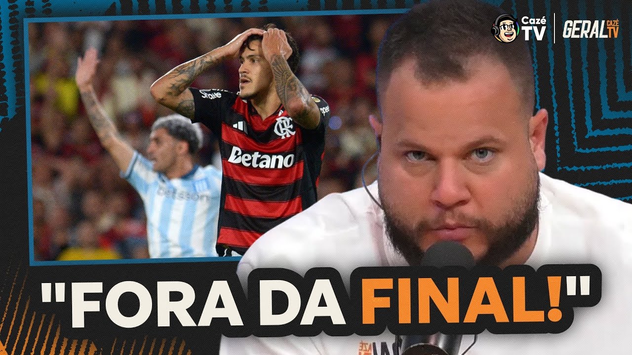 PEDRO DO FLAMENGO SOFRE LESÃO MUSCULAR E ESTÁ FORA DA FINAL DA LIBERTADORES | GERAL CAZÉTV