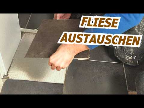 Kaputte Fliese austauschen: So machst du das selber | DIY-Tutorial