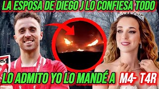 LA ESPOSA DE DIOGO JOTA FINALMENTE CONFIESA UNA TERRIBLE VERDAD: (FUE MI CULPA, YO LO SABÍA)