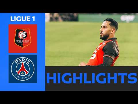 Rennes - PSG | 3-1 | Highlights | Ligue 1 2025-26 | rennes psg