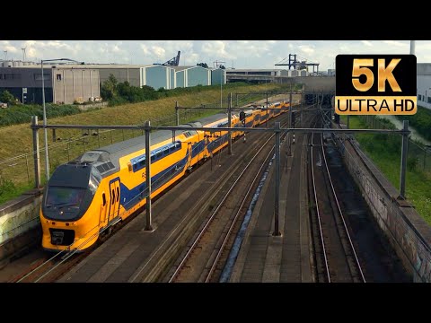[5K] Spectaculaire drive-by van de Cabview Holland Express: Utrecht - Alkmaar CABVIEW HOLLAND jul 21