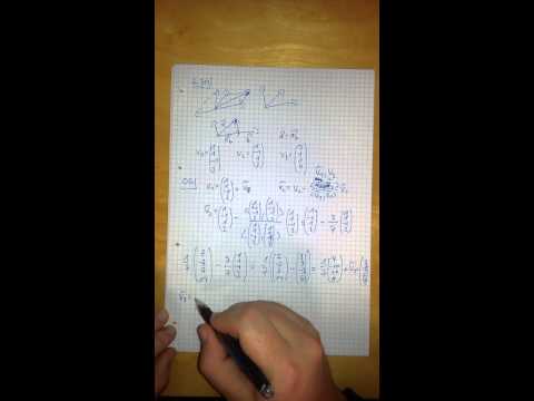 Gram-Schmidt Verfahren Beispiel Aufgabe Z30 a) b)  (Teil 4/5 zu Blatt 11)