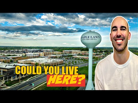 Living in Maryland [Maple Lawn Community Driving Tour]
