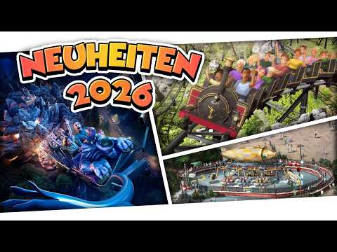 Alle Freizeitpark- und Achterbahn-Neuheiten 2026