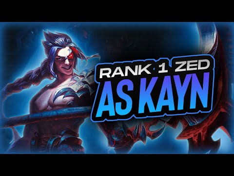 When Rank 1 Zed Plays Kayn
