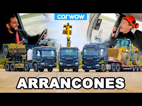 Scania Trucks and Crazy Loads: DRAG RACING *115 Tons!*