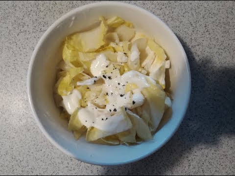 SAŁATKA Z CYKORII ~ bardzo zdrowa i szybka