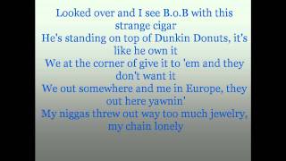 B.o.B Play the guitar ft Andre 3000 LYRICS