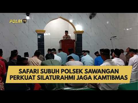SAFARI SUBUH POLSEK SAWANGAN PERKUAT SILATURAHMI JAGA KAMTIBMAS