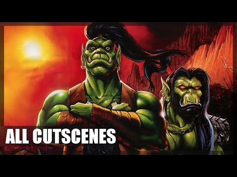 Warcraft Adventures: Lord of the Clans - All Cutscenes (Game Movie HD)