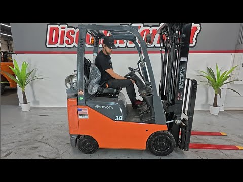 TOYOTA 8FGCU15 8-Series 3,000lb LP (Propane) #6317 - Forklift for Sale